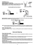 Предварительный просмотр 6 страницы Panasonic CT-32G22 User Manual