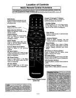 Предварительный просмотр 11 страницы Panasonic CT-32G22 User Manual