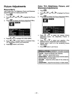 Предварительный просмотр 17 страницы Panasonic CT-32G22 User Manual