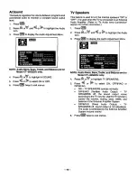 Предварительный просмотр 19 страницы Panasonic CT-32G22 User Manual