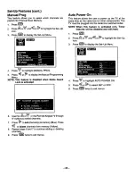 Предварительный просмотр 25 страницы Panasonic CT-32G22 User Manual