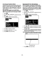 Предварительный просмотр 26 страницы Panasonic CT-32G22 User Manual