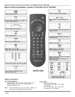 Предварительный просмотр 24 страницы Panasonic CT-32HL42 Operating Instructions Manual