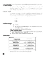 Предварительный просмотр 5 страницы Panasonic CT-32HX41UE Operating Instructions Manual