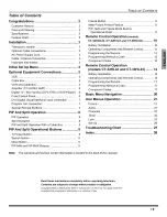 Preview for 3 page of Panasonic CT-32HXC43 Manual