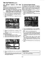 Preview for 27 page of Panasonic CT-32S20 User Manual