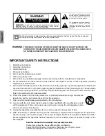 Предварительный просмотр 2 страницы Panasonic CT 32SL15 Operating Instructions Manual