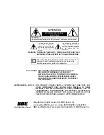 Preview for 2 page of Panasonic CT 32SX12 Operating Instructions Manual