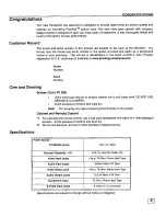 Предварительный просмотр 5 страницы Panasonic CT-32SX30 User Manual