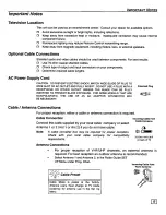 Предварительный просмотр 5 страницы Panasonic CT-32XF55 Operating Manual