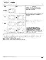 Предварительный просмотр 17 страницы Panasonic CT-34WDM60 Operating Manual