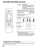 Предварительный просмотр 18 страницы Panasonic CT-34WDM60 Operating Manual