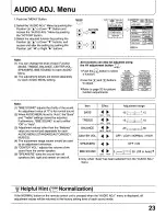 Предварительный просмотр 23 страницы Panasonic CT-34WDM60 Operating Manual