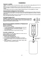 Предварительный просмотр 5 страницы Panasonic CT-35F12T Operating Instructions Manual