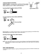 Предварительный просмотр 6 страницы Panasonic CT-35F12T Operating Instructions Manual