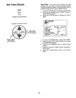 Предварительный просмотр 19 страницы Panasonic CT-35F12T Operating Instructions Manual