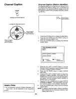 Предварительный просмотр 24 страницы Panasonic CT-35F12T Operating Instructions Manual