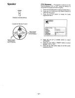 Предварительный просмотр 27 страницы Panasonic CT-35F12T Operating Instructions Manual