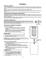 Предварительный просмотр 5 страницы Panasonic CT-35G21 User Manual