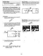 Предварительный просмотр 16 страницы Panasonic CT-35G21 User Manual