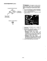 Предварительный просмотр 22 страницы Panasonic CT-35G21 User Manual