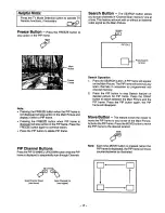 Preview for 17 page of Panasonic CT-35G31 User Manual