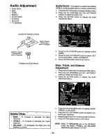 Preview for 20 page of Panasonic CT-35G31 User Manual