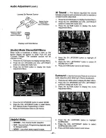 Preview for 21 page of Panasonic CT-35G31 User Manual