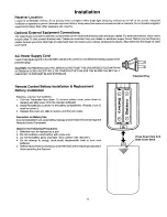 Предварительный просмотр 6 страницы Panasonic CT-35S31S Operating Instructions Manual