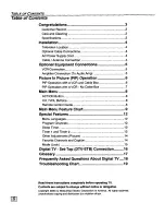 Предварительный просмотр 4 страницы Panasonic CT-36D20 Operating Manual