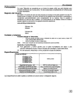 Предварительный просмотр 27 страницы Panasonic CT-36D30 Operating Manual