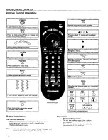 Preview for 14 page of Panasonic CT-36D32 Operating Instructions Manual