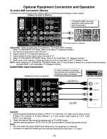 Предварительный просмотр 16 страницы Panasonic CT-36DV60 Operating Manual