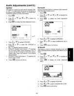 Предварительный просмотр 48 страницы Panasonic CT-36DV60 Operating Manual