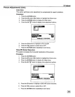 Предварительный просмотр 17 страницы Panasonic CT-36DV61 Operating Manual