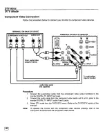 Предварительный просмотр 64 страницы Panasonic CT-36DV61 Operating Manual