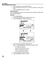 Предварительный просмотр 66 страницы Panasonic CT-36DV61 Operating Manual