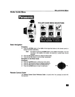 Предварительный просмотр 14 страницы Panasonic CT-36HX40 Operating Instructions Manual