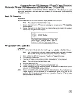 Preview for 13 page of Panasonic CT-36SF37 Operating Manual