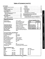 Preview for 4 page of Panasonic CT-36VG50 User Manual