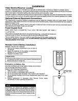 Preview for 9 page of Panasonic CT-36VG50 User Manual