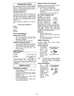 Preview for 2 page of Panasonic CT-9R20 Manual