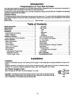 Preview for 4 page of Panasonic CT-D14R User Manual