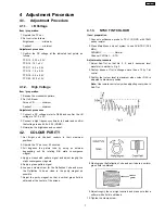 Предварительный просмотр 7 страницы Panasonic CT-F2936LC Service Manual