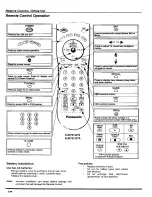 Preview for 10 page of Panasonic CT-F2943 Operating Instructions Manual