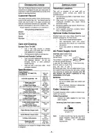 Предварительный просмотр 3 страницы Panasonic CT1387VYD - 13" COLOR MONITOR Operating Instructions Manual