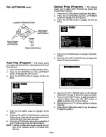 Preview for 19 page of Panasonic CT2010S - 20" COLOR TV Operating Instructions Manual