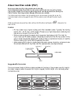 Предварительный просмотр 3 страницы Panasonic CT2017F - 20" COLOR TV Service Manual