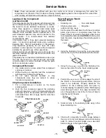 Предварительный просмотр 5 страницы Panasonic CT2017F - 20" COLOR TV Service Manual