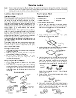 Предварительный просмотр 4 страницы Panasonic CT2022HE - 20" HOTEL/MOTEL TV Service Manual